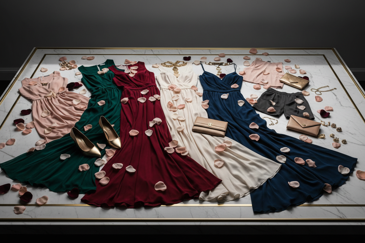 Elegante Damen Kleidung Kollektion 2026 mit Maxikleidern, Jumpsuits und Blazern von IsabellBoutique030