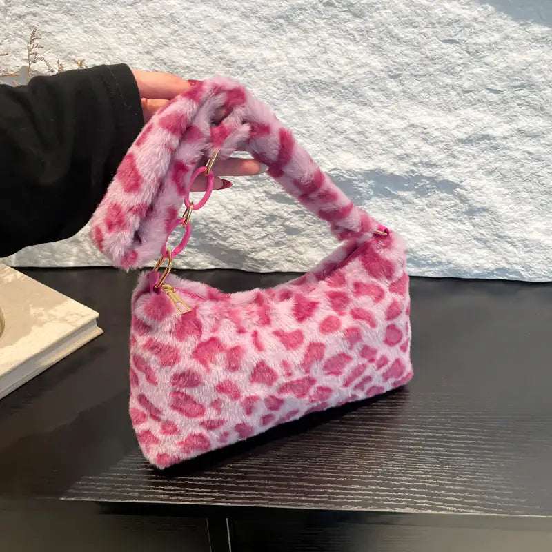 Tragbare Tasche im schlichten Western-Stil aus robustem Canvas mit praktischer Außentasche in Beige