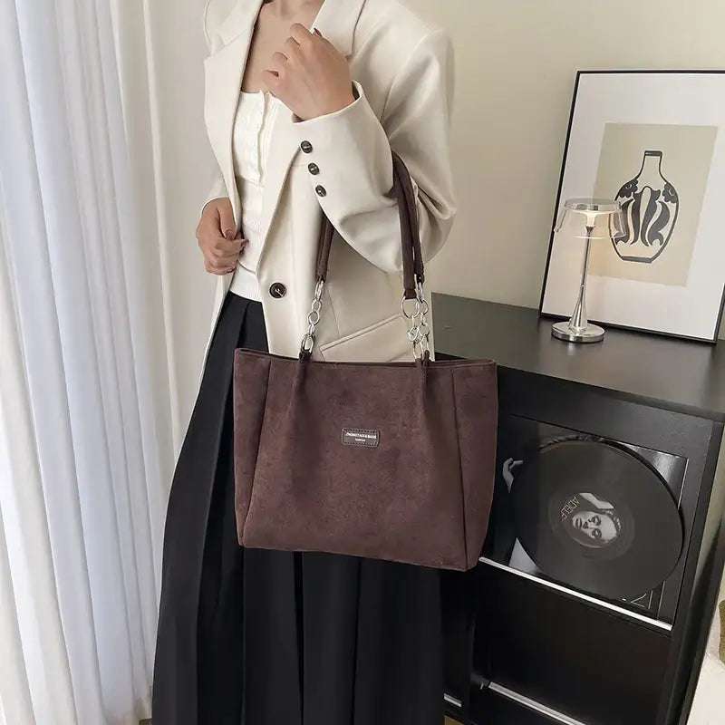 Trendige Damen Tote Bag im Leopardenmuster aus PU-Leder, quadratisch und modern gestaltet