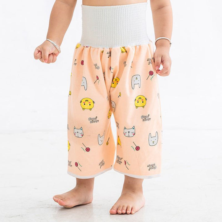 Baby Windelhose wasserdicht aus Baumwolle mit hohem Bund für auslaufsicheren Schutz bei Babys und Kleinkindern