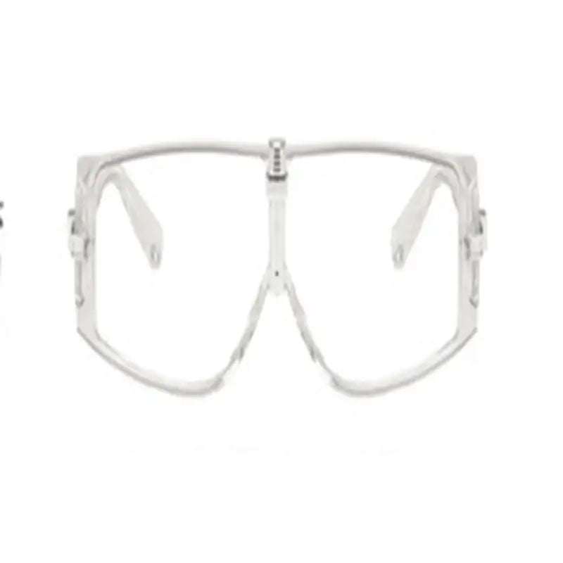 Orange Fahrrad-Schutzbrille mit UV400-Schutz und Vintage-Stil für Damen