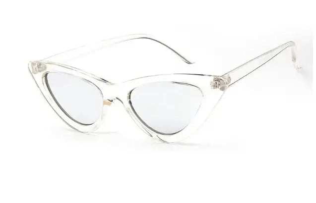 Retro Dreieck Katzenaugen-Sonnenbrille in modernem Vintage-Stil mit UV-Schutz und leichtem Kunststoffrahmen