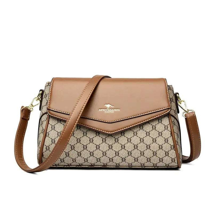 Große stilvolle Damen-Umhängetasche mit viel Stauraum und modernem Design für den Alltag