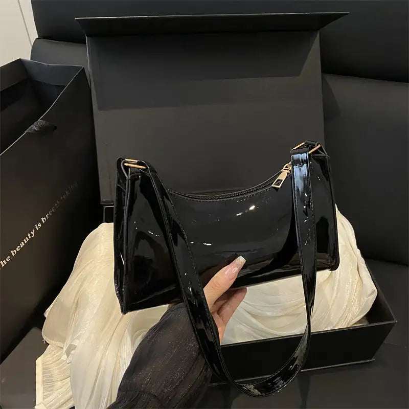 Modische Damen Tote Bag mit minimalistischem Design und edler Struktur in verschiedenen Farben