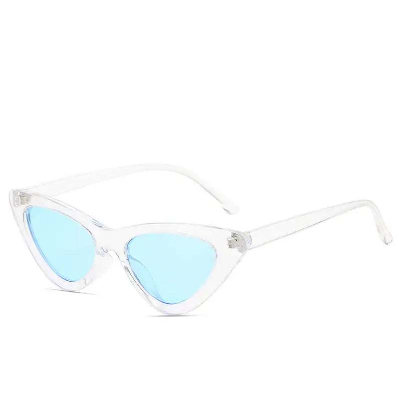 Retro Dreieck Katzenaugen-Sonnenbrille in Vintage-Stil mit UV400 Schutz und modernem Design