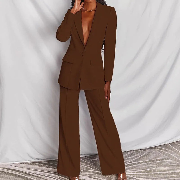 Elegantes Damen Business-Outfit in mehreren Farben für stilvolle Bürokleidung