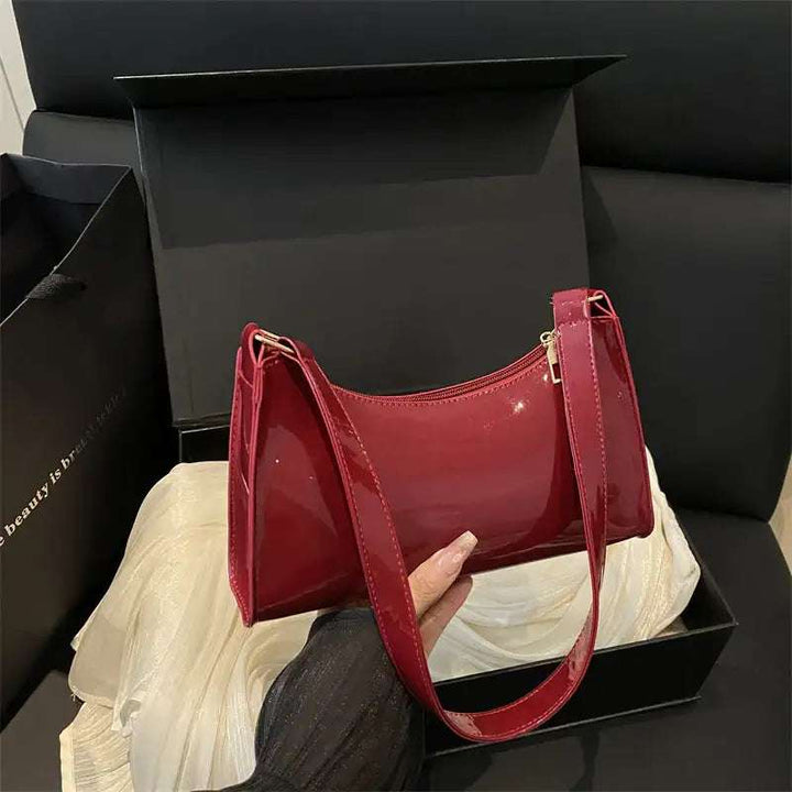 Modische Damen Tote Bag im minimalistischen Design aus hochwertigem PU-Kunstleder in verschiedenen Farben und Strukturen