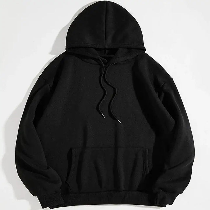Lockerer Sport Hoodie mit motivierendem „Do What Makes You Happy“ Print und Kapuze in lässigem Design