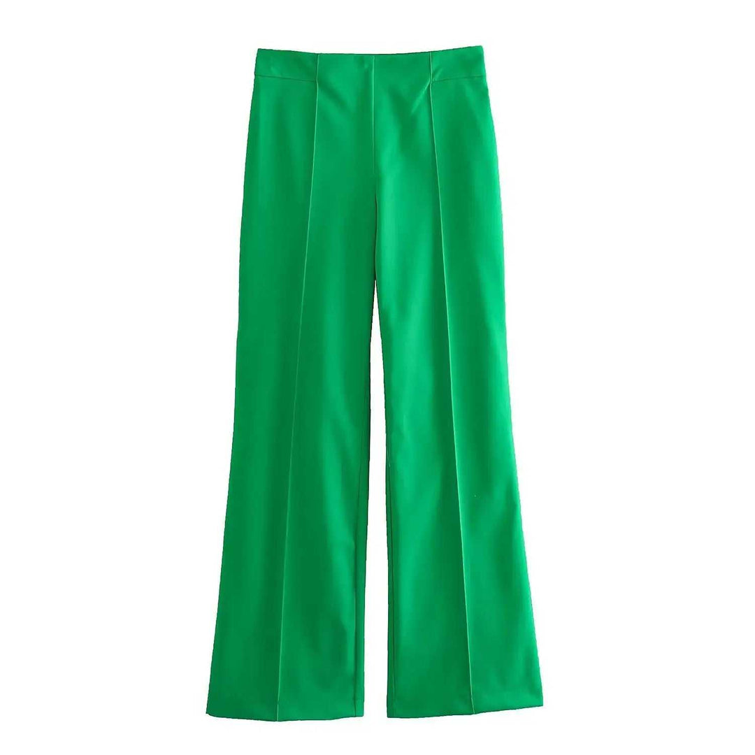 Eleganter Damen Casual-Anzug mit Gürtel, Blazer und Hose in modernen Farben
