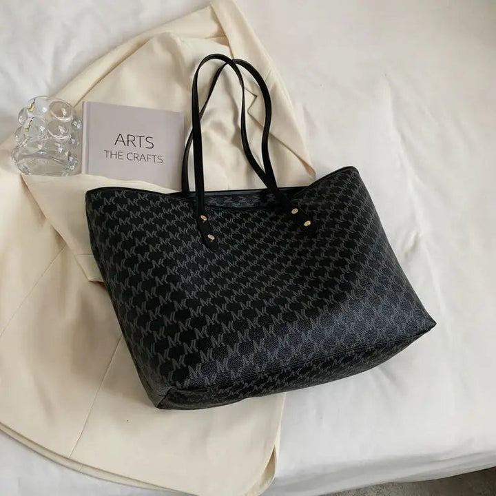 Damen Schultertasche aus PU mit großem Fassungsvermögen und vielseitigem Design für Alltag und Reisen in verschiedenen Farben