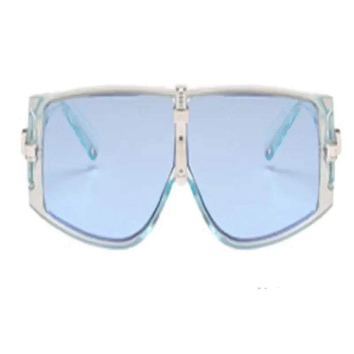 Orange Fahrrad-Schutzbrille mit UV400-Schutz und Vintage-Design für Damen